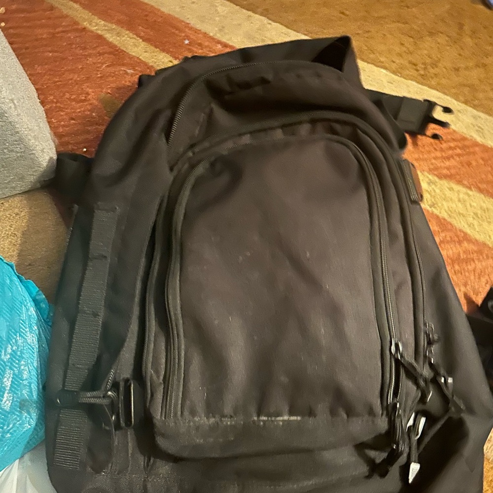 Stylish Black Men's Backpack